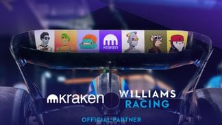 Through Kraken and Williams Racing's partnership, NFTs will be displayed on the back of the cars during the U.S. Grand Prix (Kraken)
