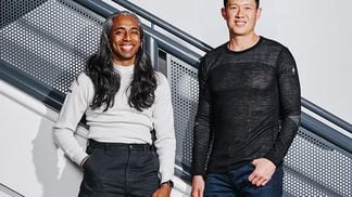 Aptos founders Mo Shaikh (left) and Avery Ching (right). (Aptos Labs)