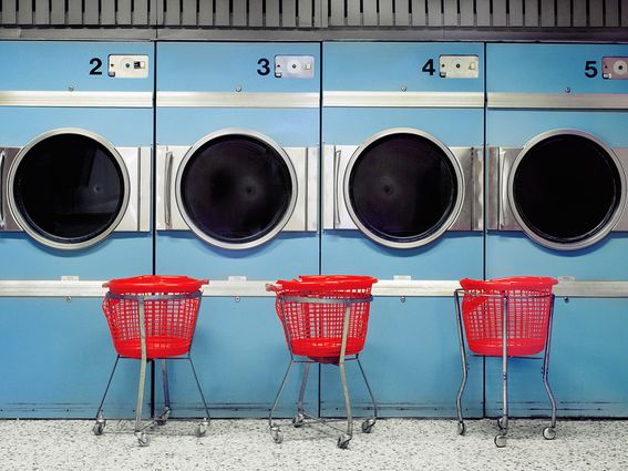 CDCROP: Driers at laundromat (Getty Images)