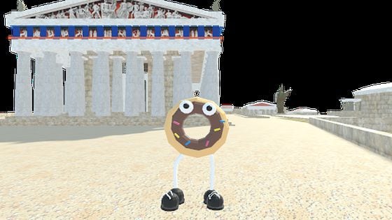ACROPOLIS DONUT: You can be anyone you want in VR land.