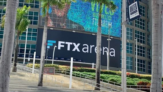 The now-former FTX Arena (Danny Nelson/CoinDesk archives)