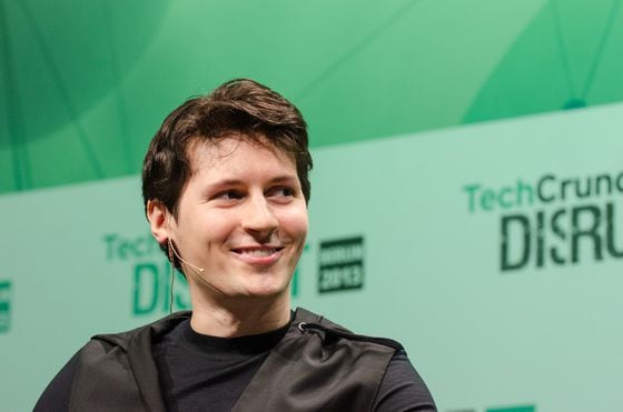 Telegram CEO Pavel Durov (TechCrunch/Wikimedia Commons)