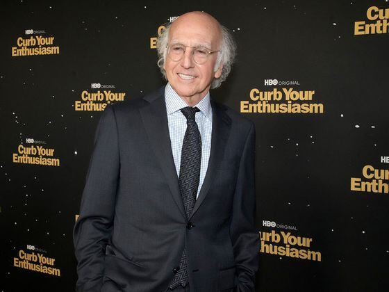 CDCROP: Larry David attends HBO's "Curb Your Enthusiasm" Season 11 Premiere at Paramount Theatre on October 19, 2021 (Jeff Kravitz/FilmMagic for HBO)