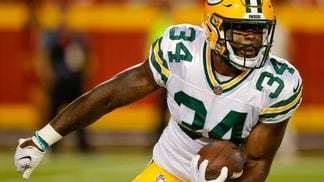 CDCROP: Dexter Williams #34 of the Green Bay Packers