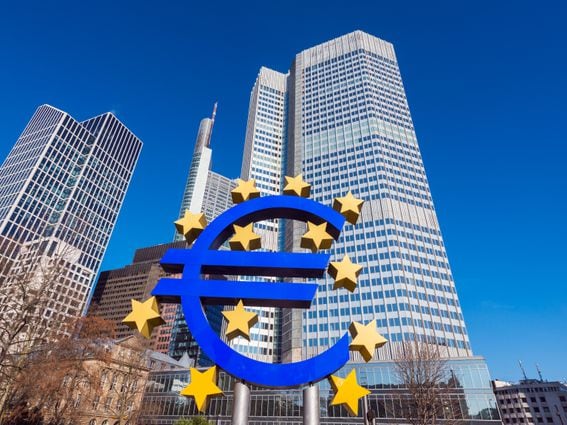 The European Central Bank raised interest rates by 0.75 percentage point, the biggest single hike since it began setting monetary policy in 1999. (Raimund Linke/ Getty)