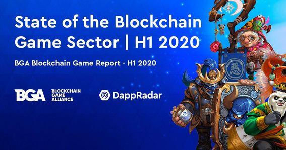 DappRadar State of the Blockchain Game Sector H1 2020