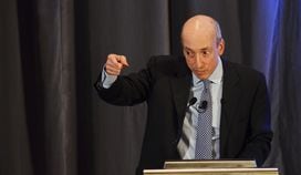 Chair Gary Gensler's U.S. Securities and Exchange Commission is weighing Hashdex's ETF application, which analysts suggest could have a leg up because of its novel approach. (Jesse Hamilton/CoinDesk)