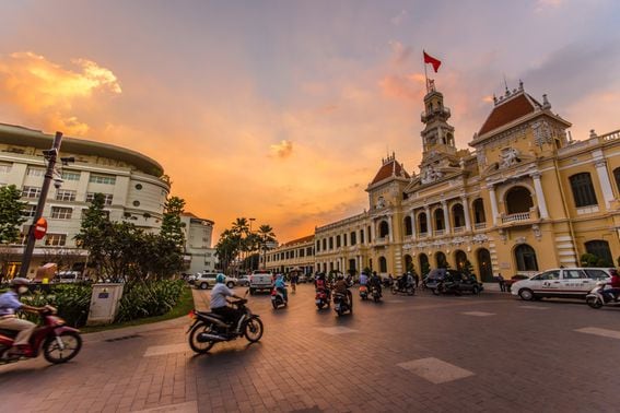 Ho Chi Minh City, Vietnam. 