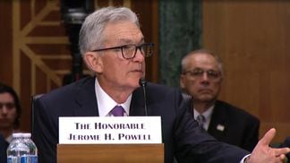 U.S. Federal Reserve Chair Jerome Powell testified that a U.S. CBDC isn't in the near future, and he said the Fed wouldn't design one to spy on Americans (screen capture, Senate Banking Committee video)