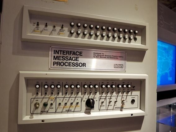 BBN IMP connected computers to Arpanet