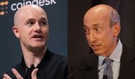 CEO Brian Armstrong's Coinbase is appealing a key point in its court dispute with Chair Gary Gensler's Securities and Exchange Commission. (CoinDesk)