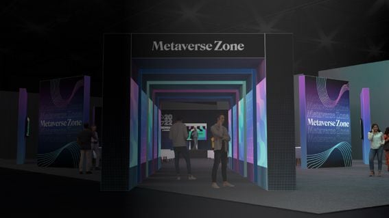 Metaverse Zone from CoinDesk's Consensus 2022 (CoinDesk)