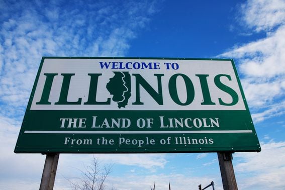 Illinois image via Shutterstock