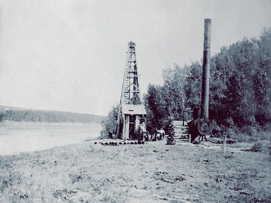 early oil well