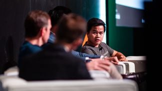 Loi Luu, Kyber Network CEO, at CoinDesk Consensus 2018 (CoinDesk archives)