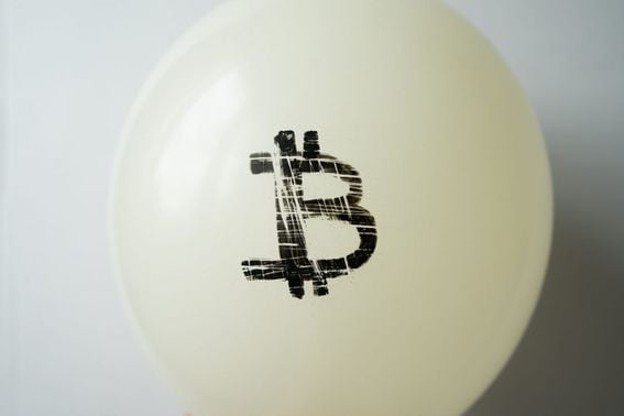 bitcoin, balloon