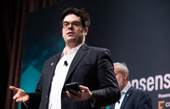 Preston Byrne at Consensus 2019 (Credit: CoinDesk archives)
