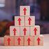 CDCROP: Business concept Growth, Arrows moving up on wooden blocks, Up Arrows (Sakchai Vongsasiripat/Getty Images)