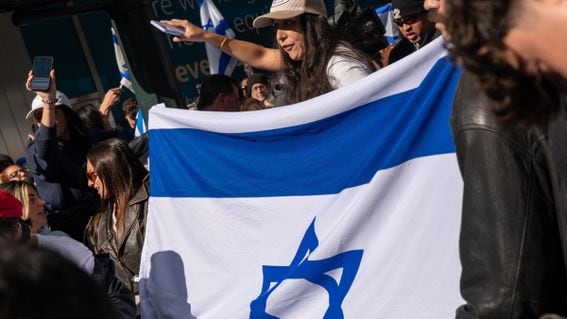Rally following attack on Israel (Spencer Platt / Getty Images)