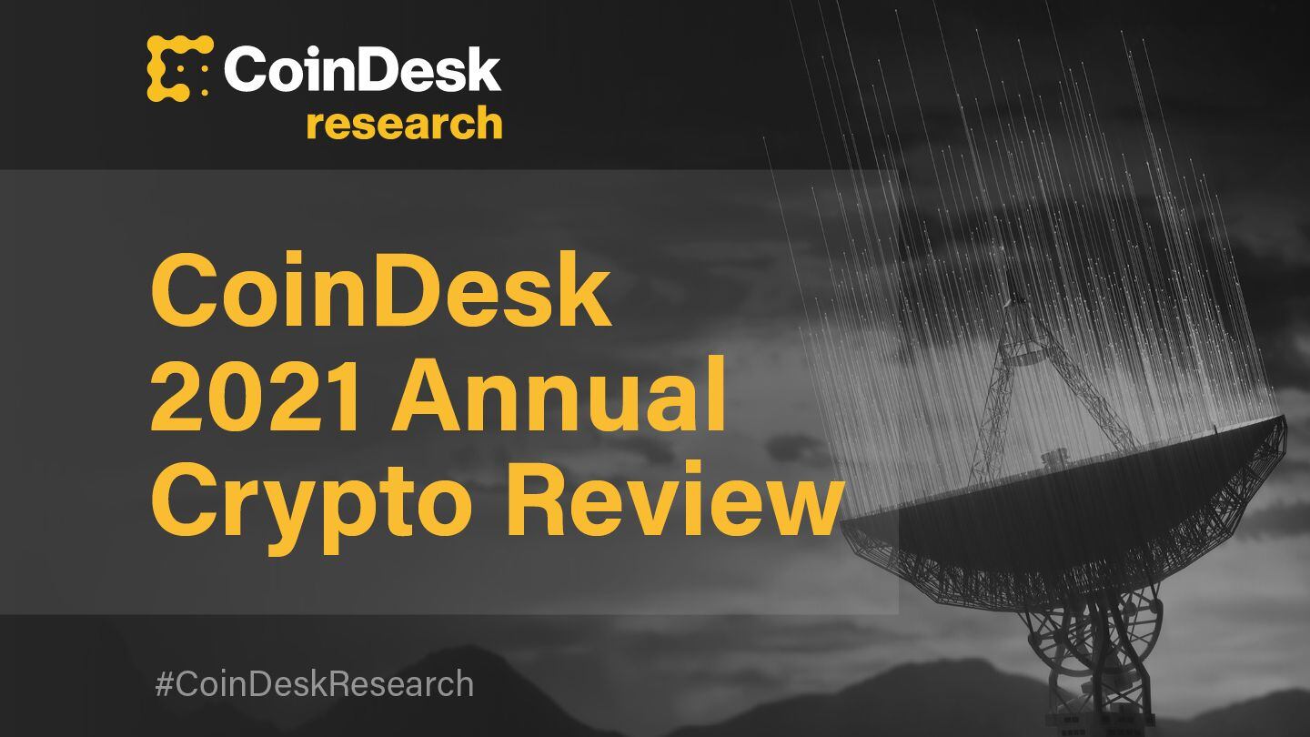 The CoinDesk 2021 Annual Crypto Review looks back on how crypto markets fared last year.