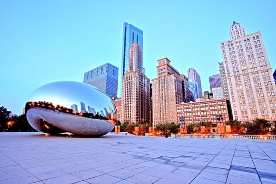 Chicago image via Shutterstock