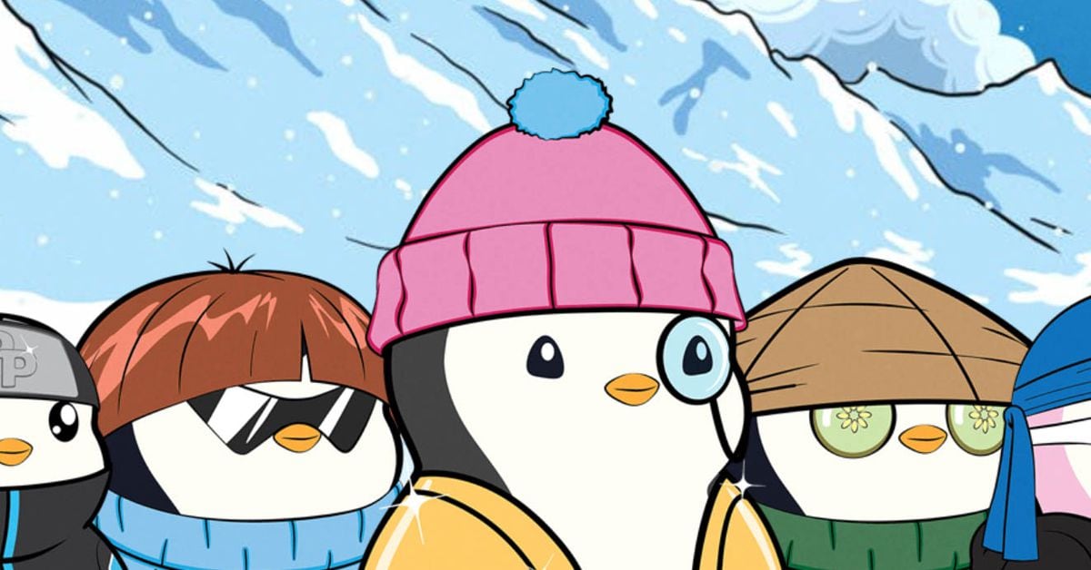 Chubby Penguins, los NFT detrás de los juguetes de Walmart, ahora se relajan en el mundo de Pudgy