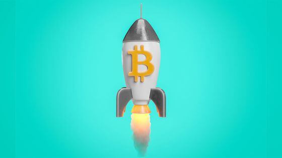 Bitcoin Rocket (Getty Images)