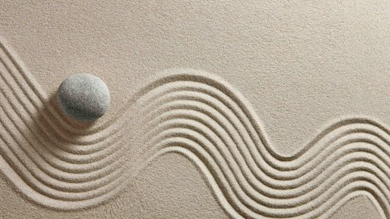 zen, stone. (Shutterstock)