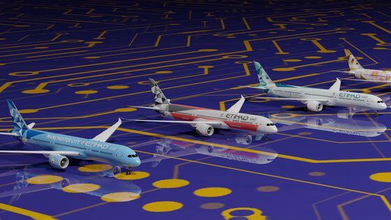 3D planes from the EY-ZERO1 NFT collection. (OpenSea)
