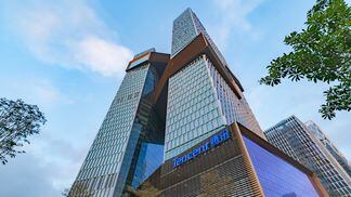 Tencent building in Shenzen, China, image via Shutterstock