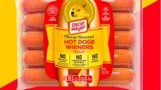 Oscar Mayer's exclusive pack of "Hot Doge Wieners"