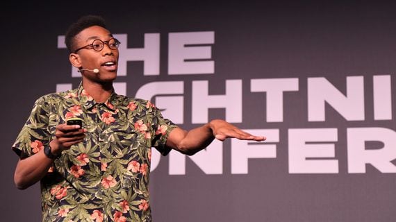 Lightning Labs co-founder Olaoluwa Osuntokun at the 2019 Lightning Conference in Berlin. 