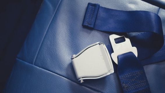 seatbelt, airplane