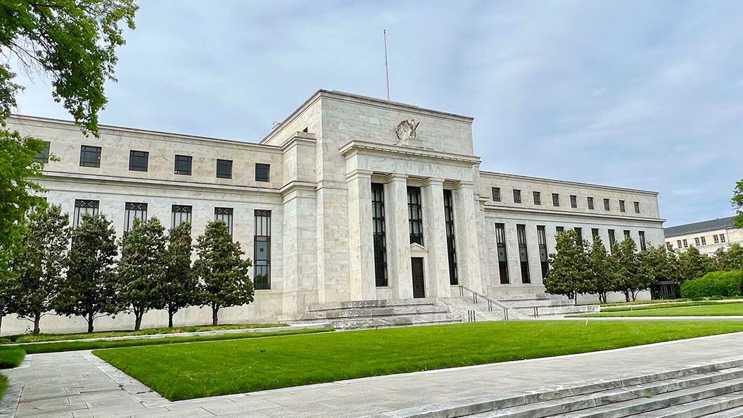 SOCIAL: The Federal Reserve building in Washington, D.C. (Jesse Hamilton/CoinDesk)