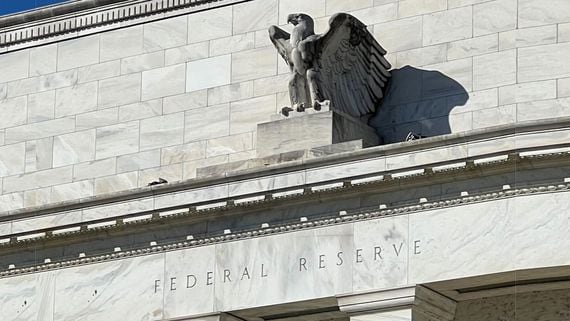 The Federal Reserve building in Washington, D.C. (Helene Braun/CoinDesk)
