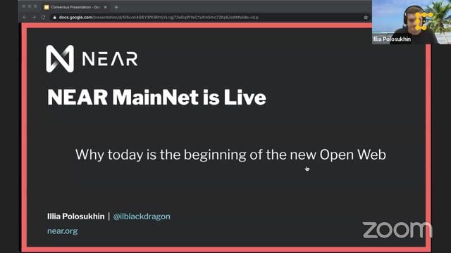 The NEAR Mainnet Is Live