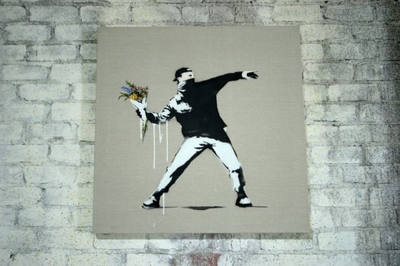 Artwork by Banksy 