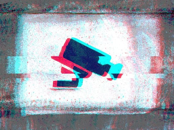 CDCROP: Spray paint video camera photomosh (Tobias Tullius/Unsplash, modified by CoinDesk)