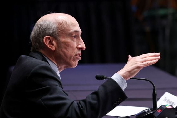 Gary Gensler, Chair of the U.S. Securities and Exchange Commission. (Evelyn Hockstein-Pool/Getty Images)