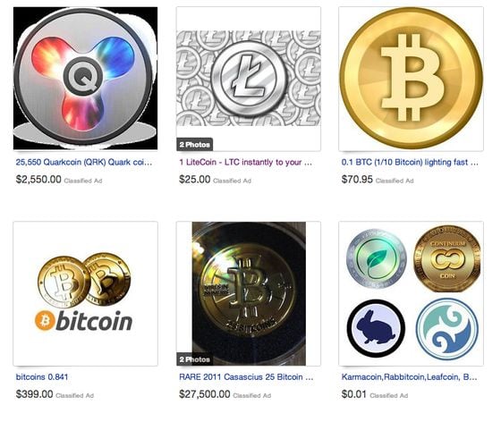  Virtual Currency listings on Ebay.com