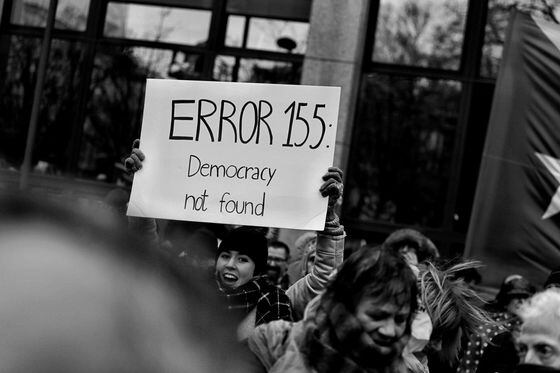 Protest, democracy, politics. Photo by Randy Colas on Unsplash