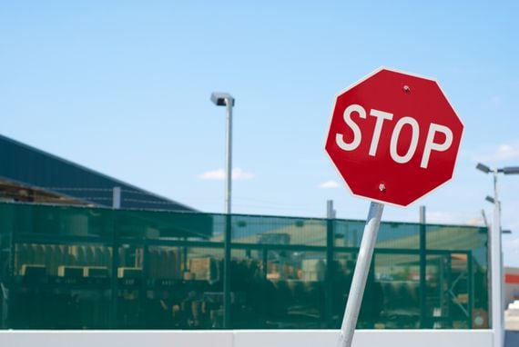 Stop sign (Shutterstock)