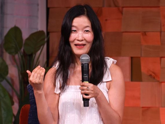 Laura Shin, author of "The Cryptopians" and host of the "Unchained" podcast. (Erika Rich/CoinDesk/Shutterstock)