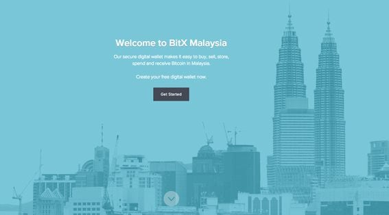 BitX Malaysia front page