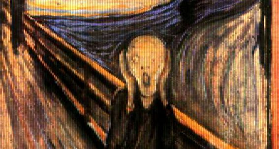 Fear is once again gripping cryptocurrency markets. (Edvard Munch via Wikimedia Commons, modified by CoinDesk)