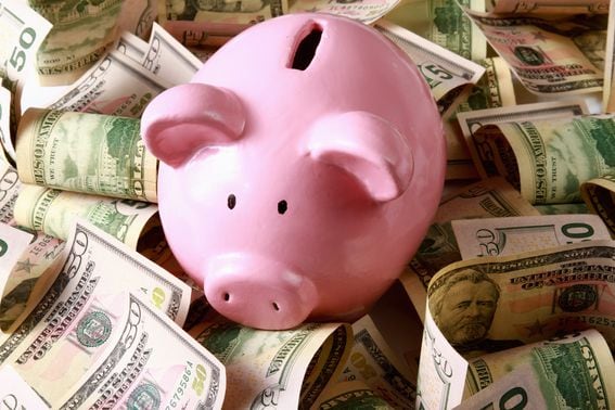 piggy bank saving