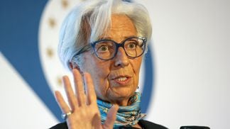 ECB President Christine Lagarde (Alex Kraus/Bloomberg via Getty Images)