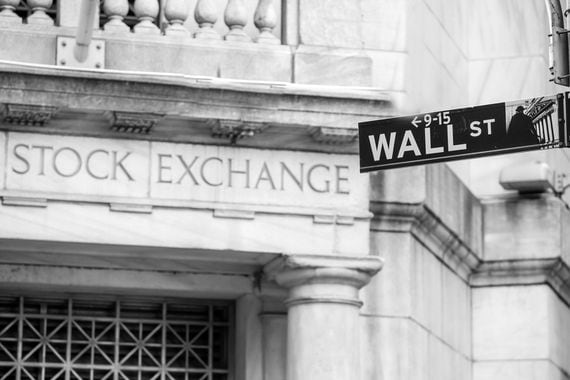 The Wall Street image via Shutter-stock