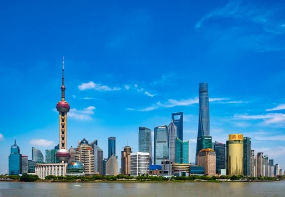 Shanghai image via Shutterstock