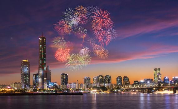 Korea fireworks